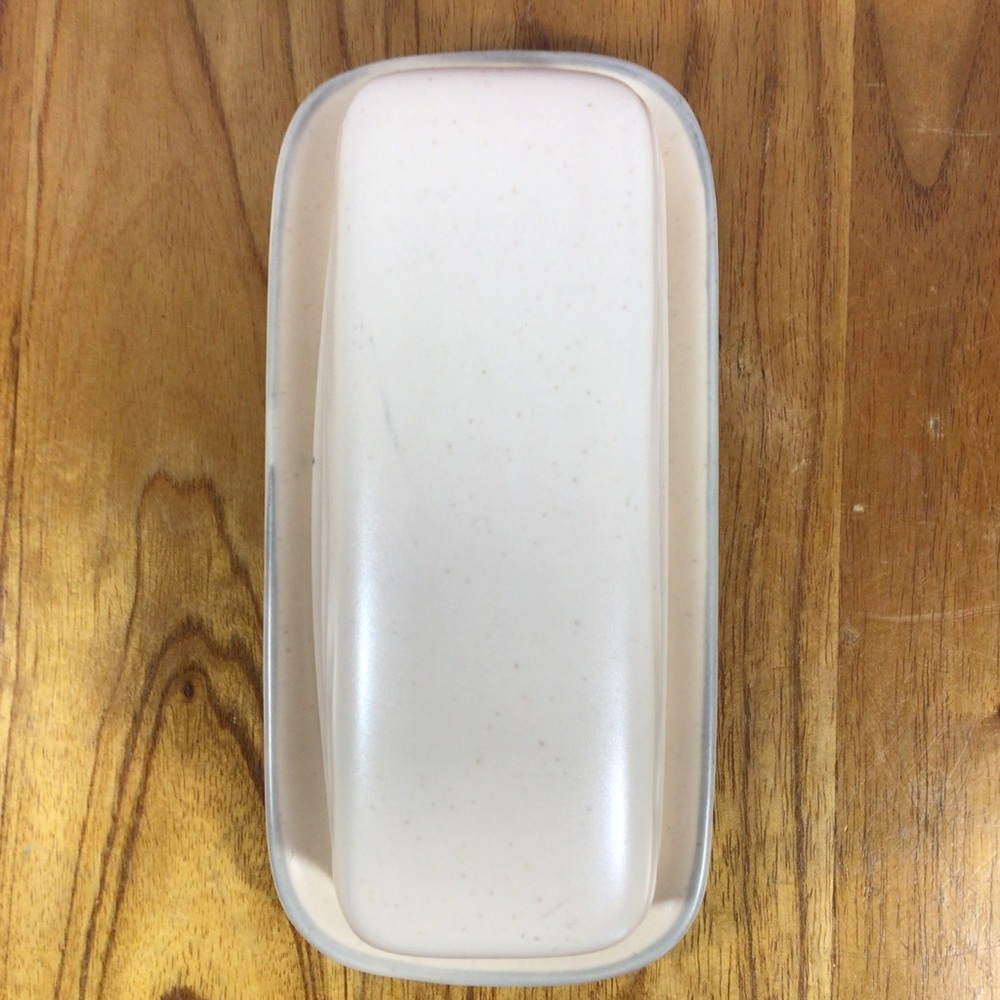 Vintage Pfaltzgraff Remembrance Covered Butter Dish - Picture 6 of 8